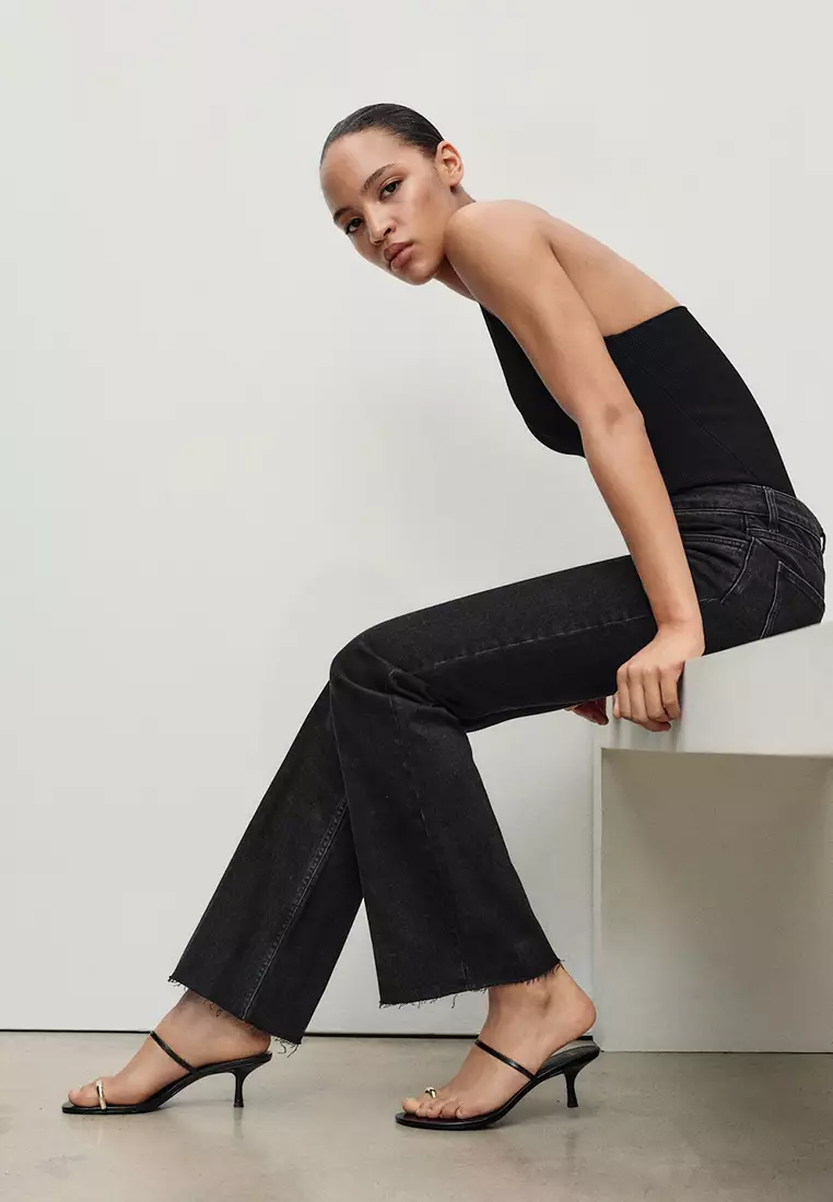 Fiona Flared Mid-Rise Jeans