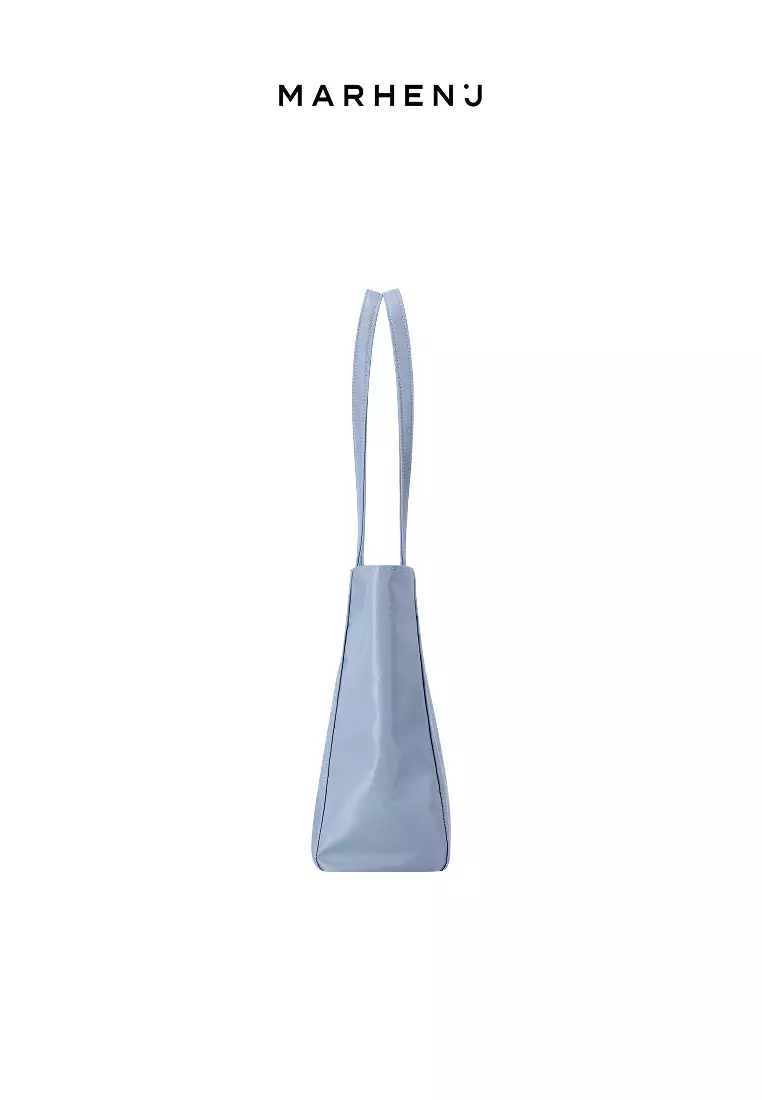 BONA Nylon Shoulder Bag Sky Blue