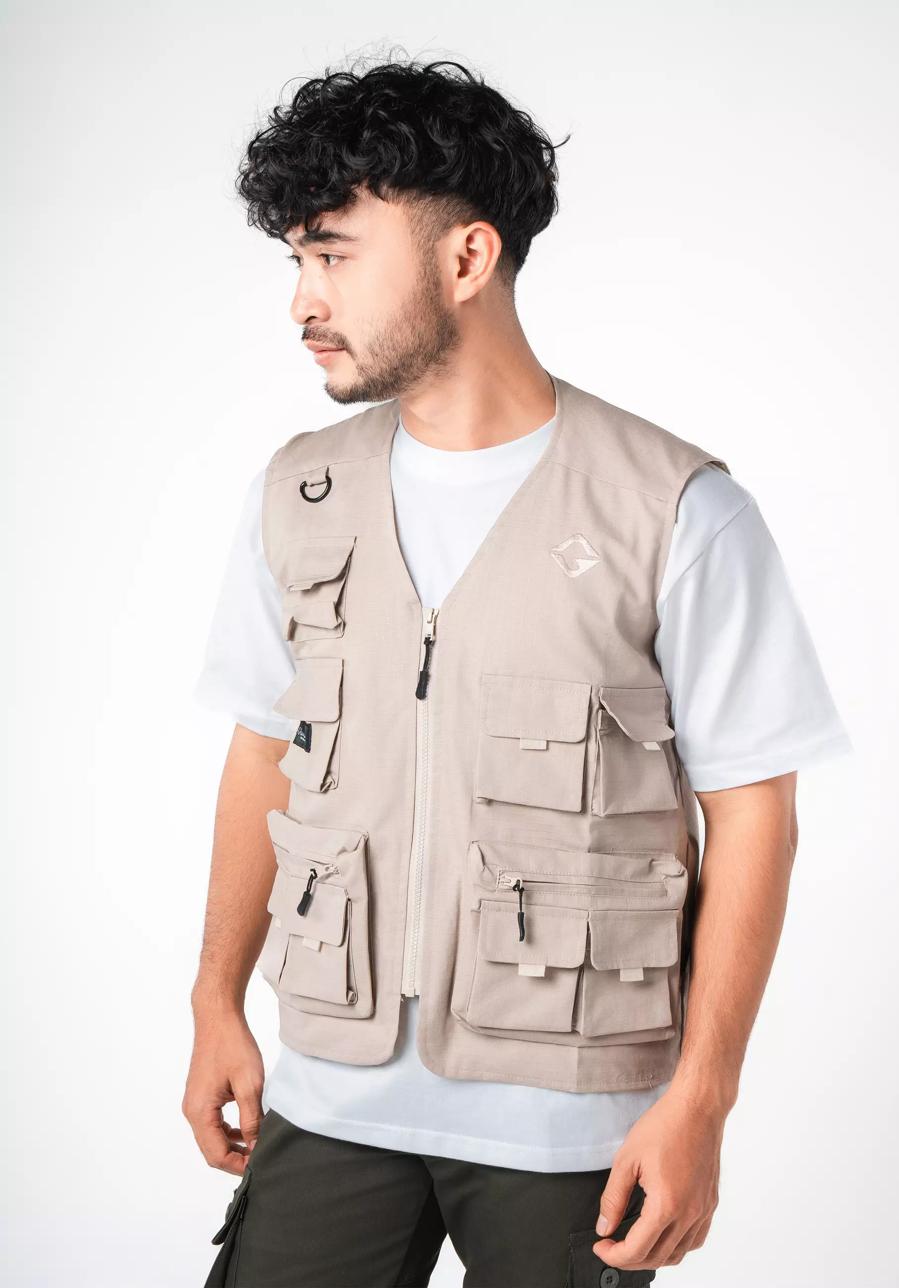 Tactical Vest / Rompi Cream Warlord