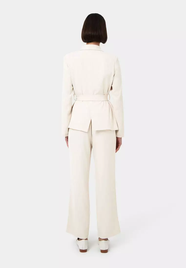 Rain Belted Blazer