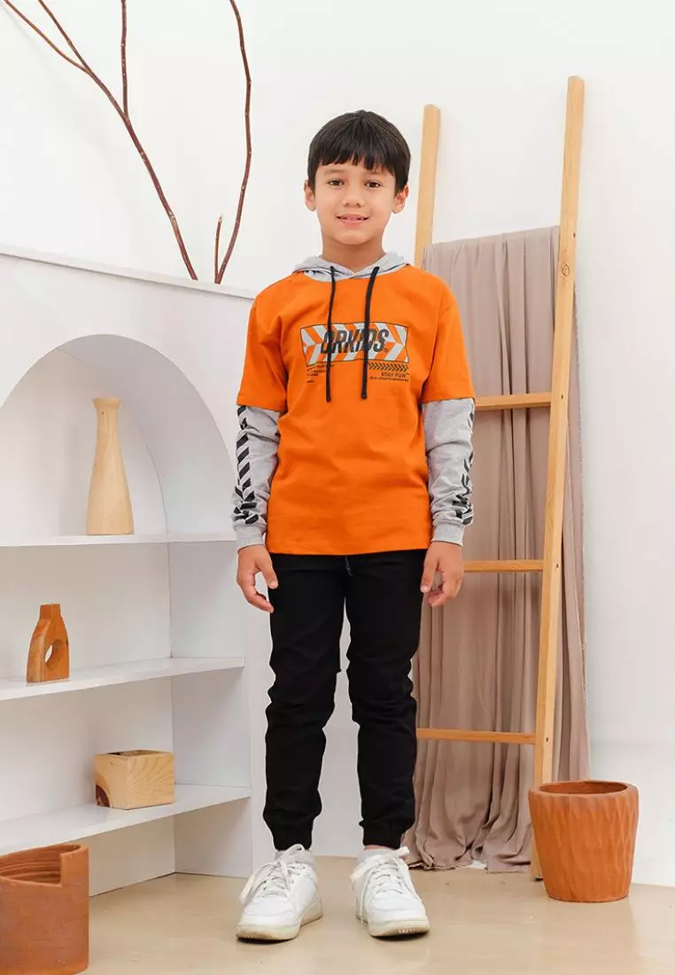 Baju kaos sale hoodie