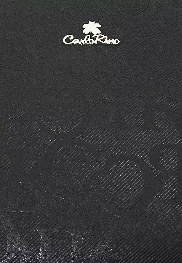 Black My Cool Bag Monogrammed Cross Body