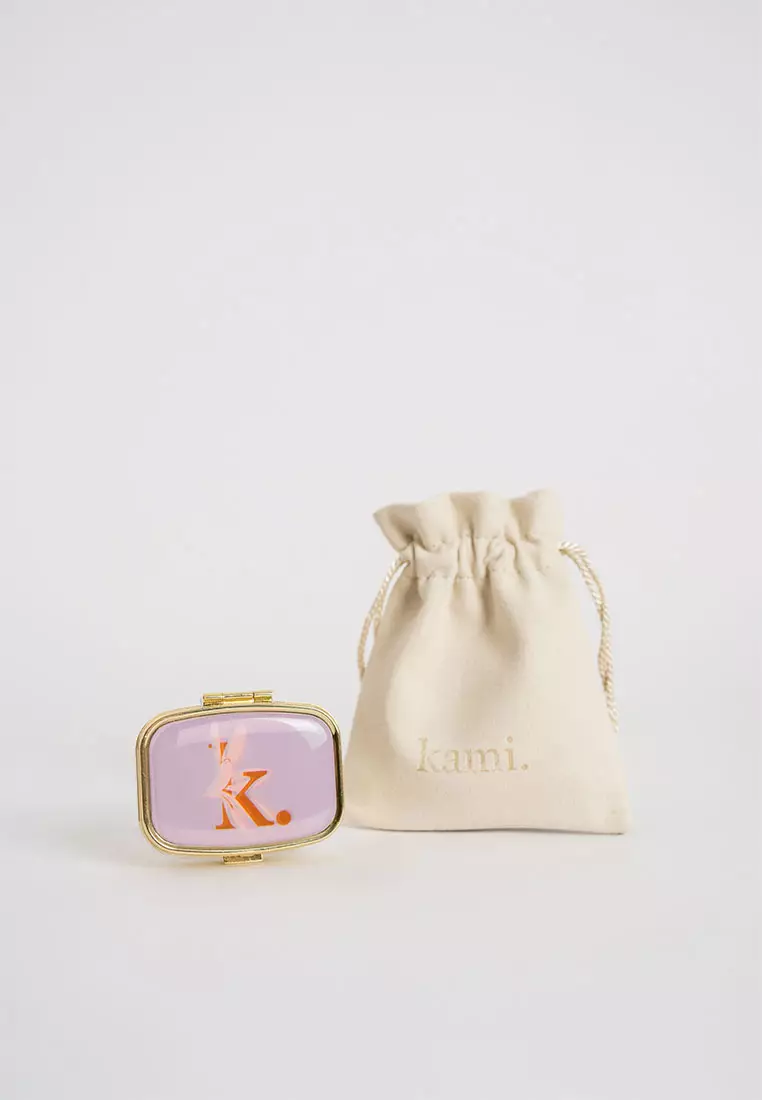 Jual KAMI Kami. Signature Pin Box Accesories Purple Gold Original 2025 ...