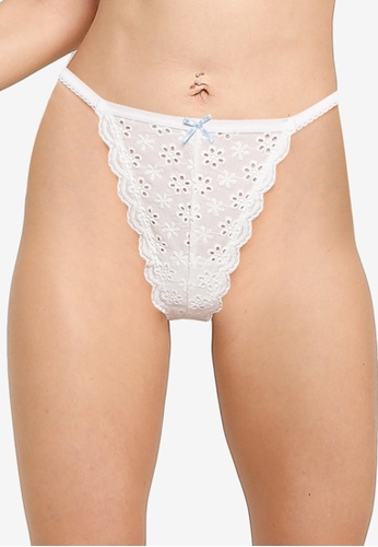 Buy Cotton On Body Brodie Lace Tanga G String Briefs Online Zalora Malaysia