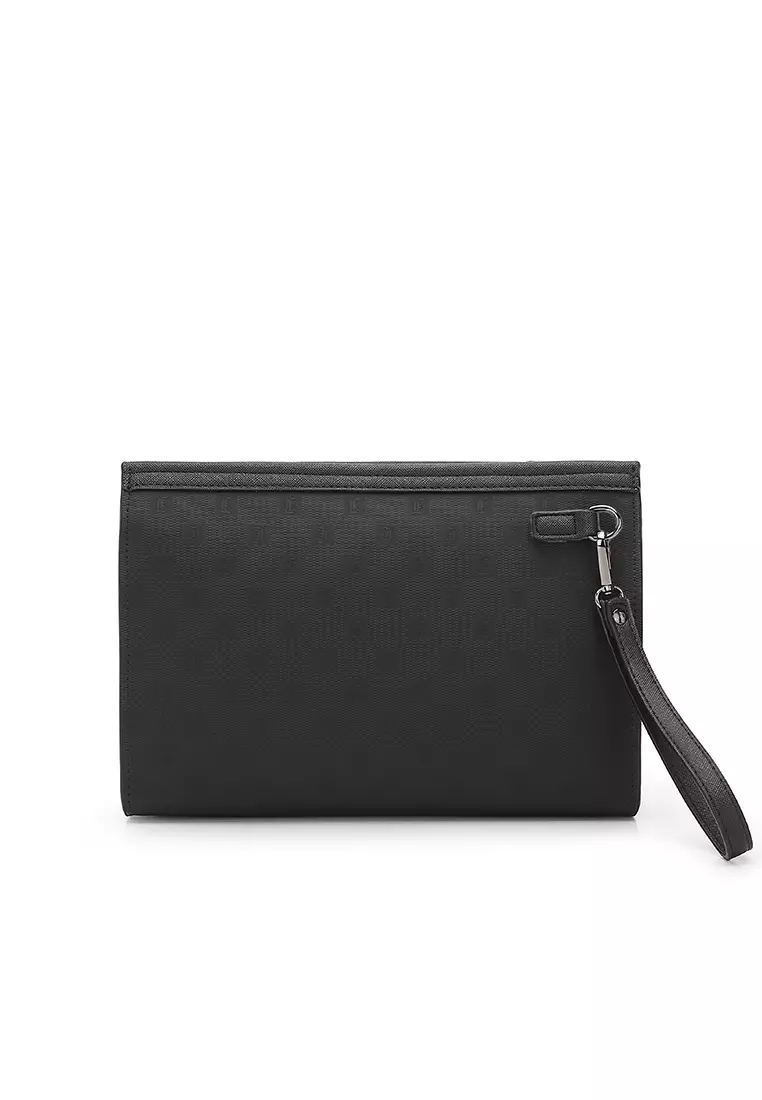 Men's Clutch Bag / Wristlet (Tas Genggam Pria) - Hitam