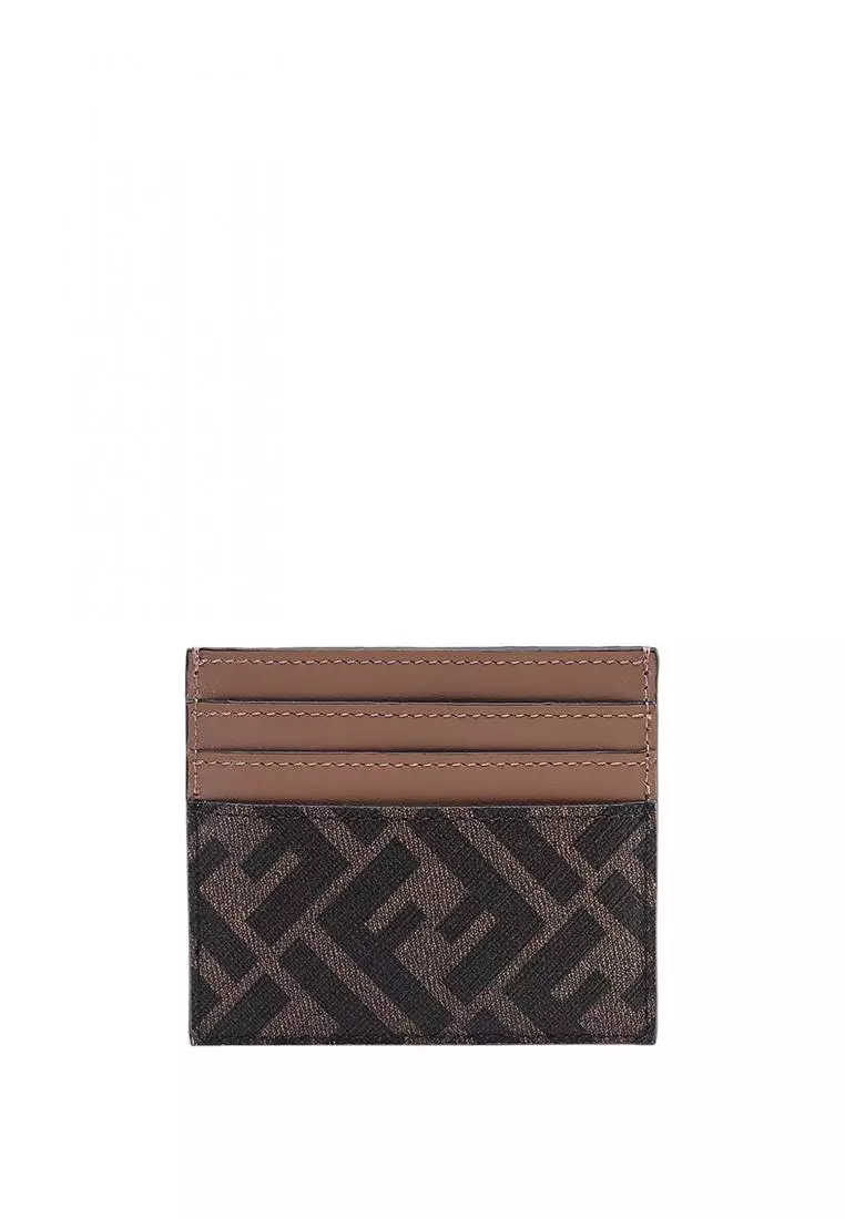 LEATHER VERTICAL CARD HOLDER for Men - Fendi