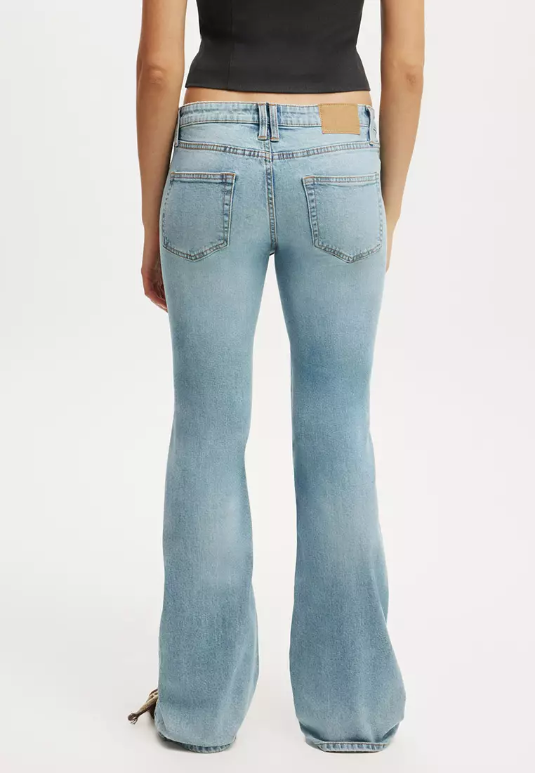Low Rise Bootcut Jeans