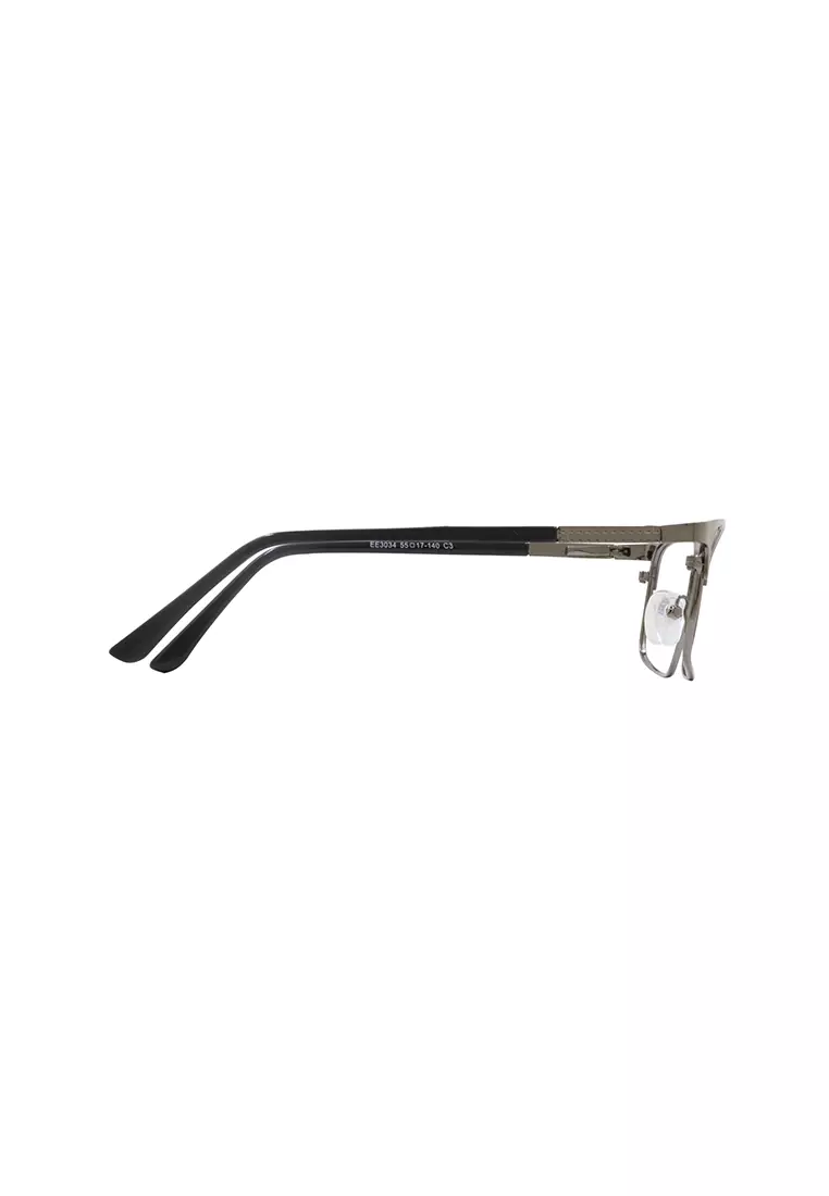 3034 Metal (C3-Graphite) Anti-Radiation Computer Eyeglasses for Men/Women