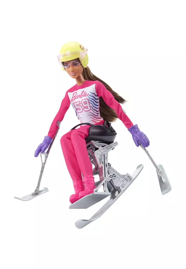 Skiing barbie store