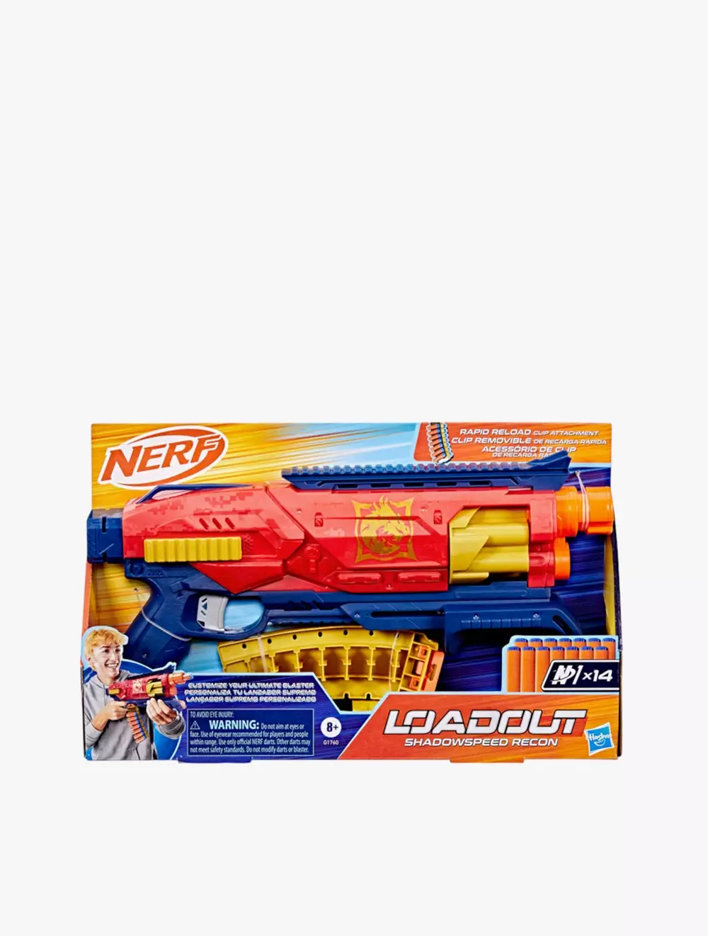 Nerf Loadout Shadowspeed Recon Blaster - NRRG1760