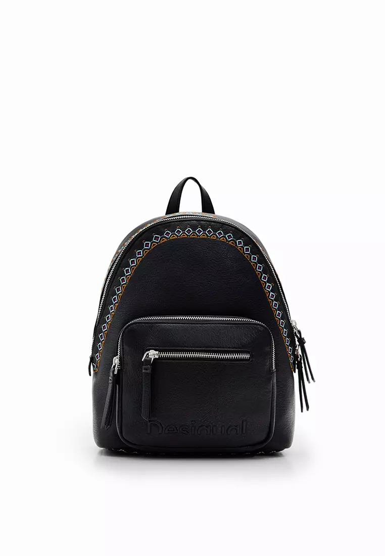 Buy Desigual Desigual Small embroidered backpack. 2024 Online | ZALORA ...