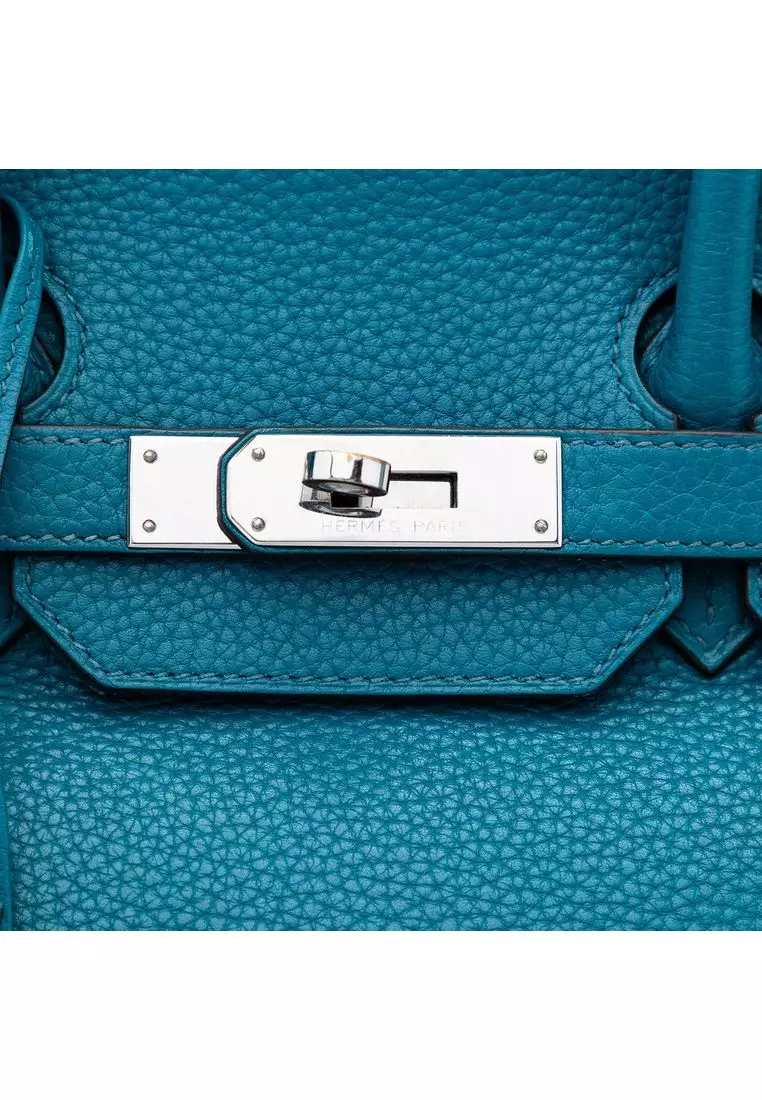 Pre-Loved Hermès Clemence Verso Birkin Retourne 35