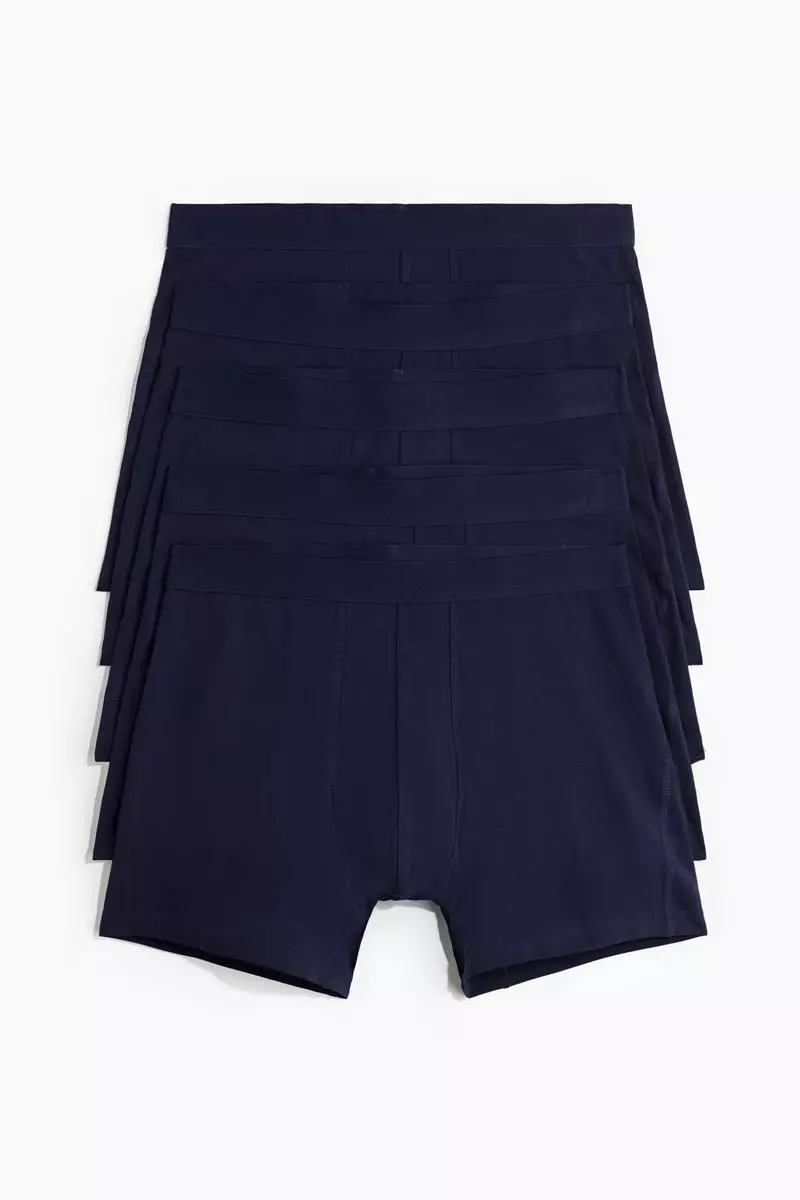 5-pack mid trunks with Lycra®