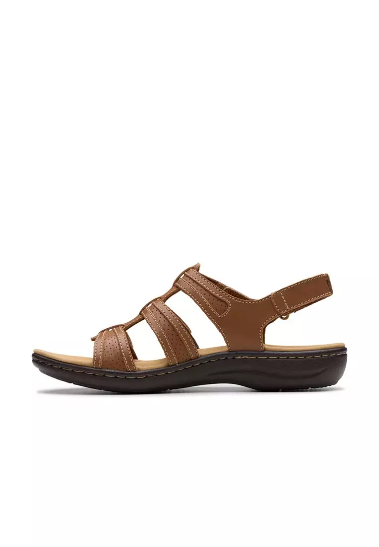 Womens Laurieann Ivy Sandals Tan Leather - Wide Fit
