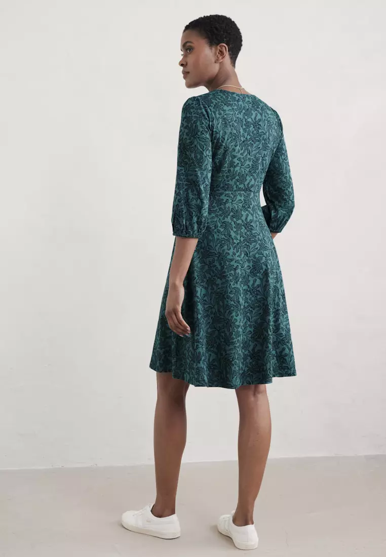 Buy Seasalt Cornwall Seasalt Cornwall Teal Foxhill Dress 2024 Online ...