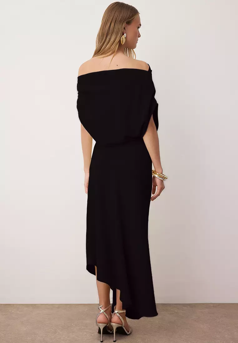 A-Line Midi Chic Dress