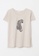 LC WAIKIKI grey Crew Neck Printed Cotton Women T-Shirt CBAA7AA0C7CB8AGS_5
