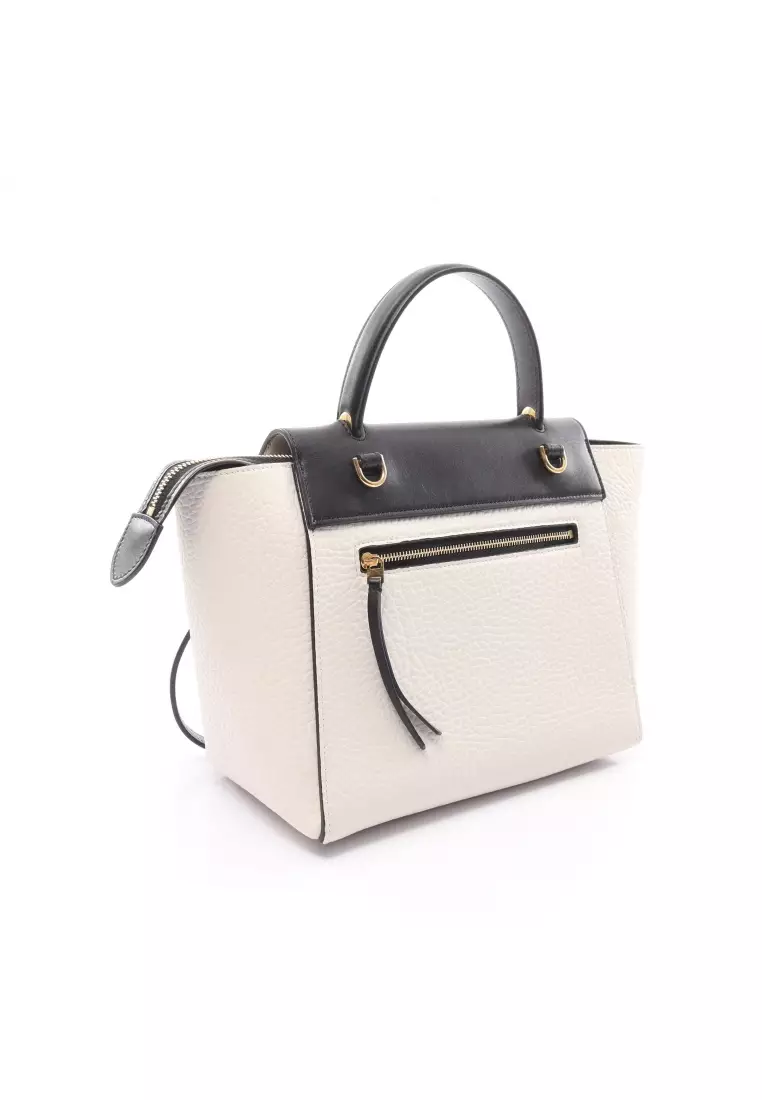 Celine belt hotsell bag white