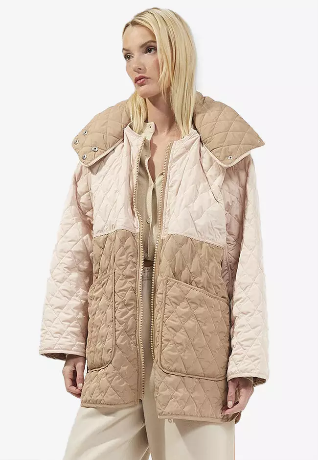 Buy French Connection Aris Sustainable Quilted Coat 2024 Online