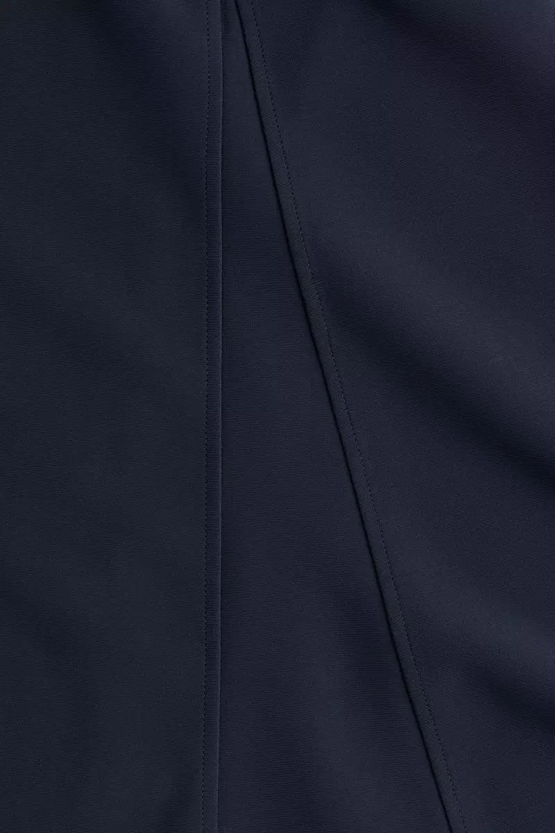 Flared-skirt mini dress