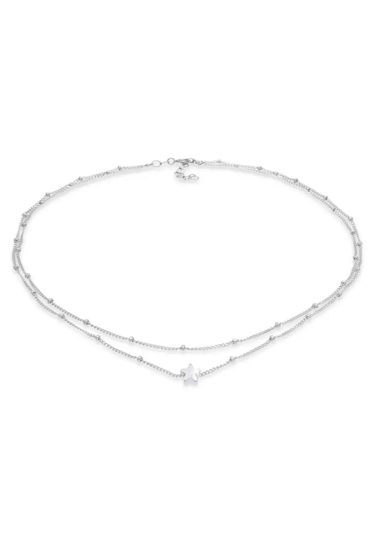 Choker white hot sale gold necklace
