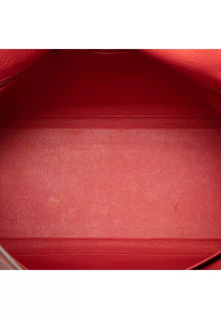 Pre-Loved Hermès Clemence Kelly Ii Retourne 35