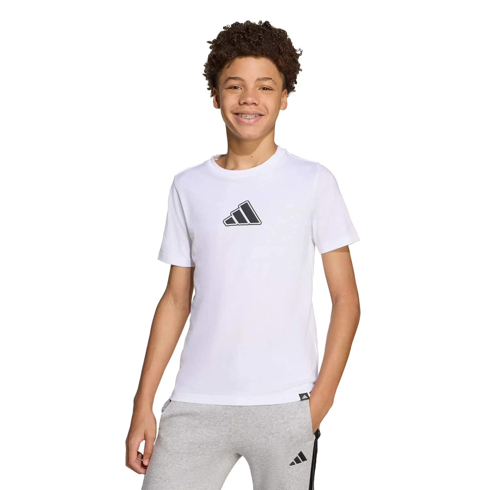 Lifestyle Anime Pets Graphic Tee Kids Unisex White JV5255