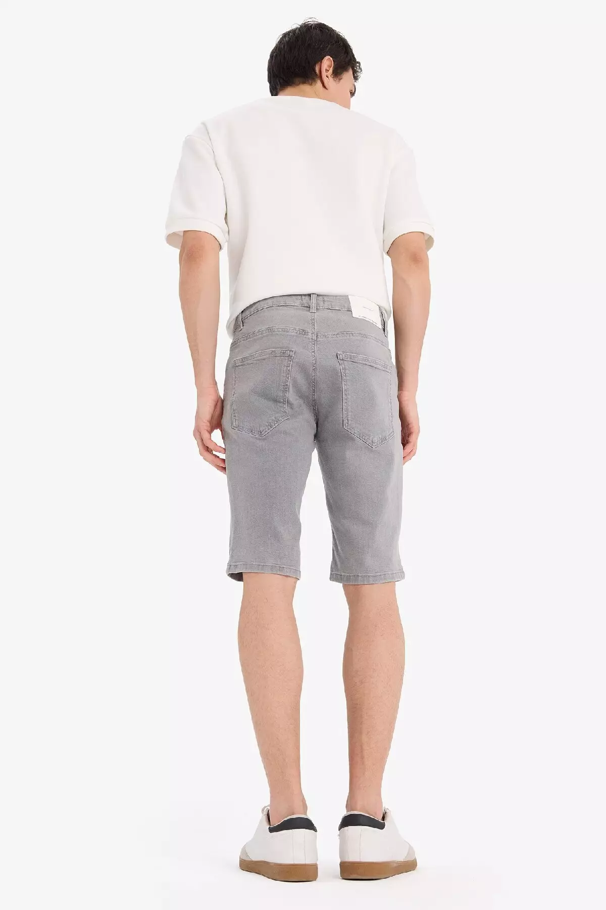 Slim Fit Slim Fit Jean Bermuda Shorts A4802Ax25Sm