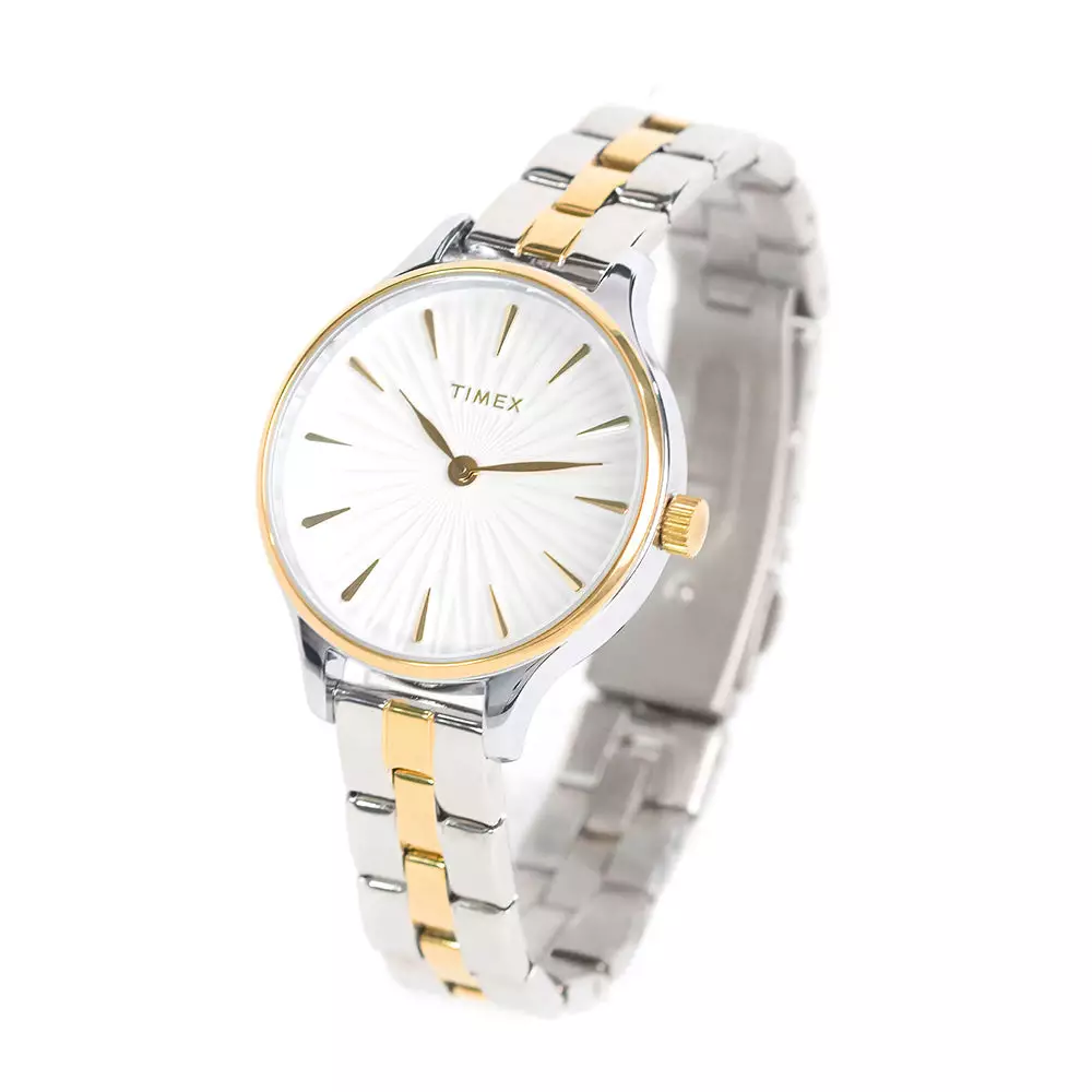 Jam Tangan Wanita TIMEX TW00NTD87E Sharon Two Tone Original