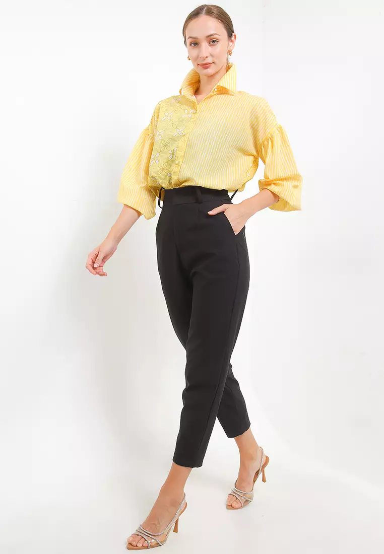 Woman'S Shirt Audrey Balloon Cut&Sew