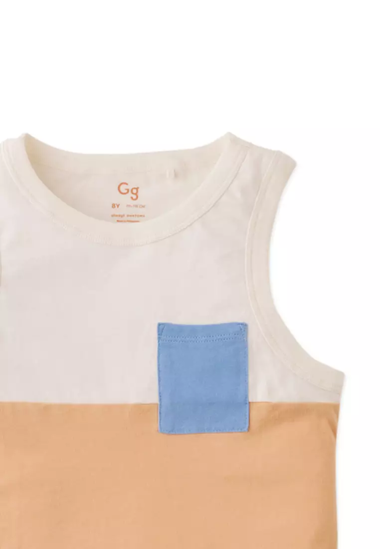Soren Colorblock Tank With Pocket