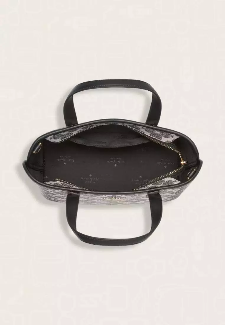 Kate Spade Signature Spade Flower Small Tote Black Multi