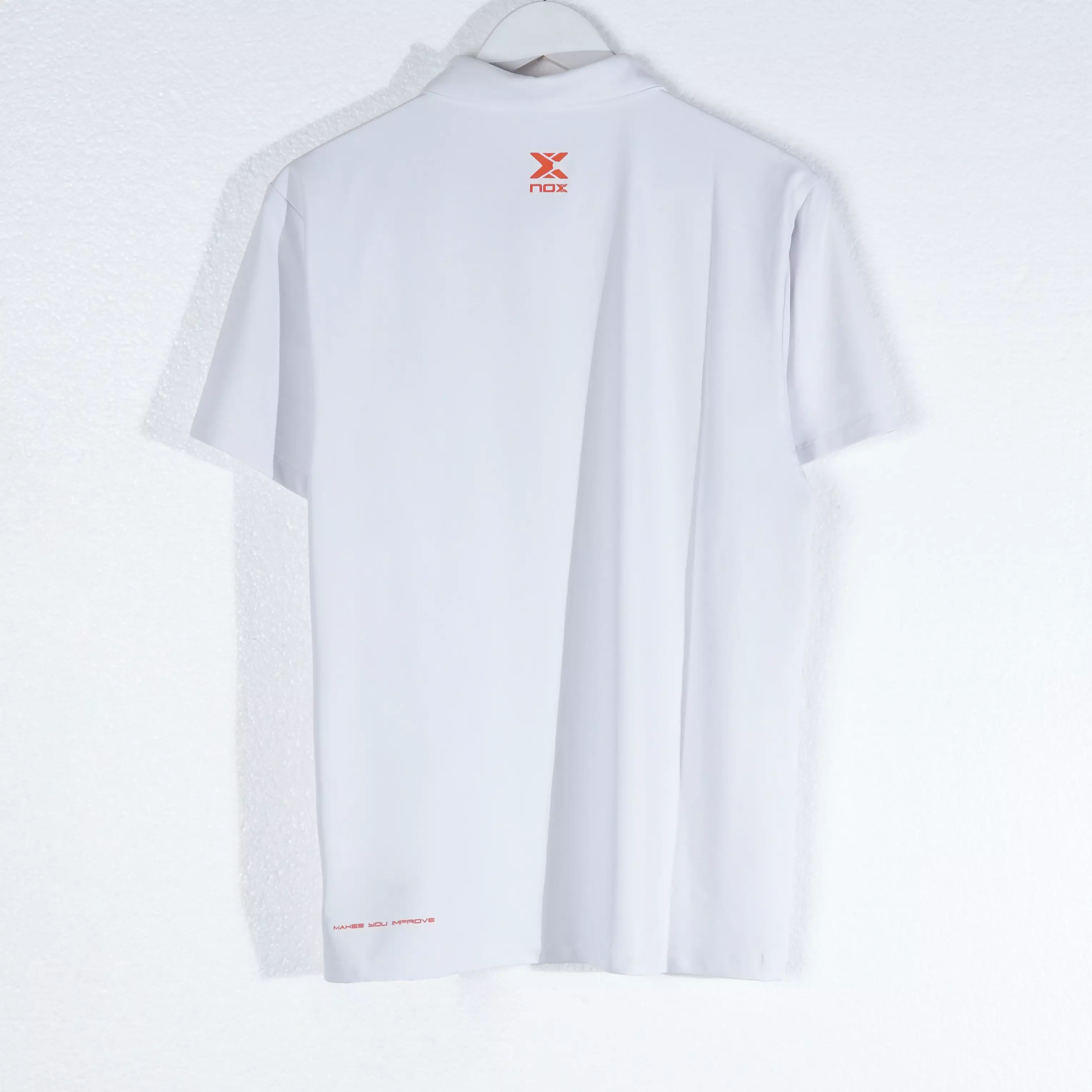 Polo NOX TEAM ORANGE WHITE REGULAR POLO 100% ORIGINAL