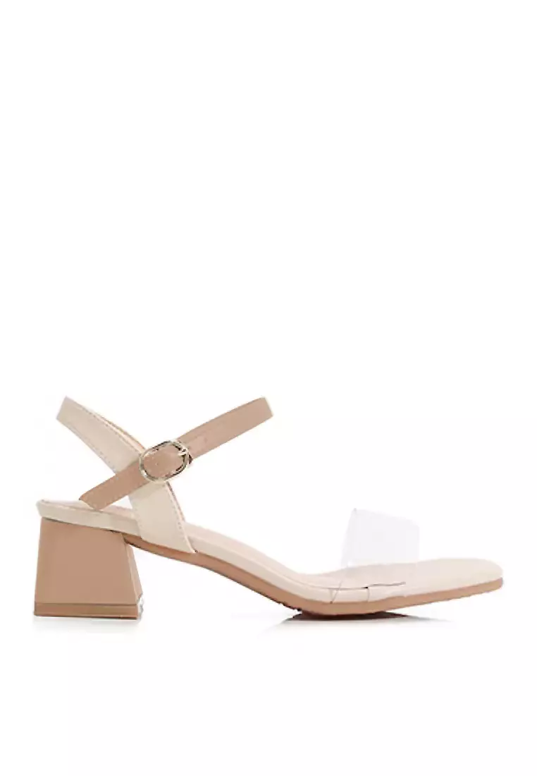 Discount on Twenty Eight Shoes  shoes - SKU: VANSA Stylish Strappy Mid-Heel Sandals VSW-S98.4.5