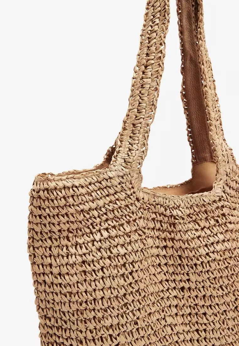 Buy NEXT Paper Straw Shoulder Bag 2024 Online ZALORA Singapore