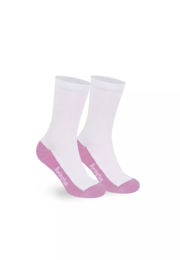 Girl's Cotton Lite Casual Crew Socks 3 pairs in 1 pack BGCKG60