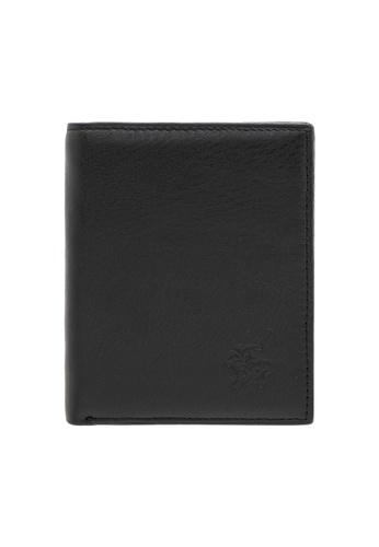 LancasterPolo black Lancaster Polo Men’s Leather Small Vertical Bifold RFID Wallet D0521ACE23DB34GS_1
