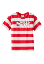 Lcn San Vanilla/Red Stripe Hello Kitty
