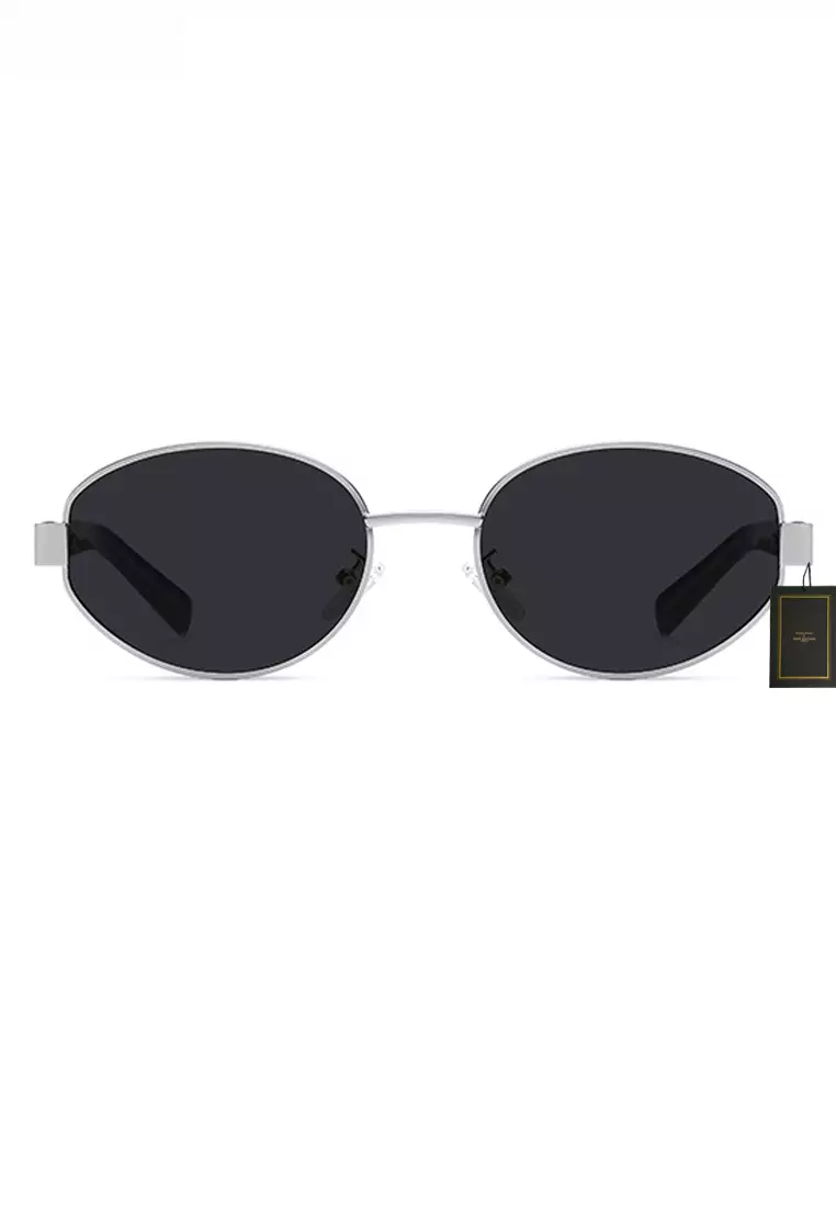 Nylon Lenses Stainless Steel Material Frame Women's Sunglasses JW TK-B8219