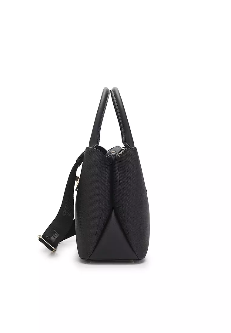 Women's Top Handle Bag / Sling Bag / Crossbody Bag (Tas Selempang / Tas Tangan) - Hitam