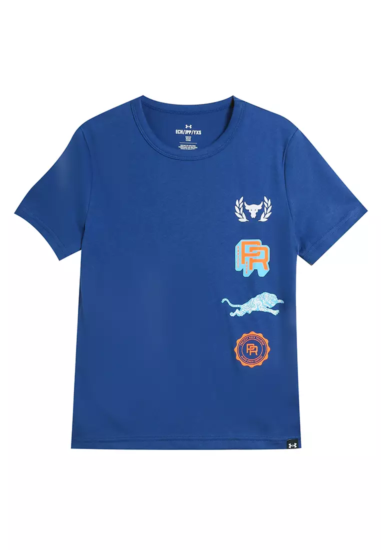 T-Shirt Under Armour Sportstyle Logo - Blue Mirage/White - men´s 