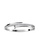 Her Jewellery silver Knotty Nail Bangle (White Gold) - Made with premium grade crystals from Austria HE210AC89QICSG_3