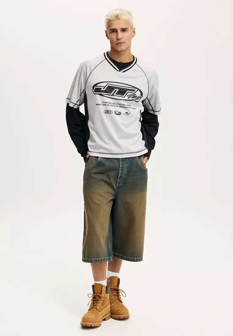 Honda x JT Racing Football Jersey Tee