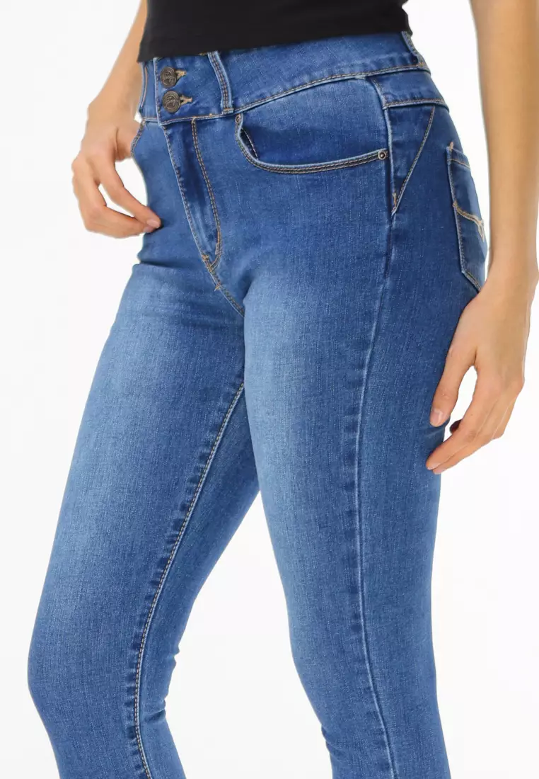 Cropped Skinny High Waist