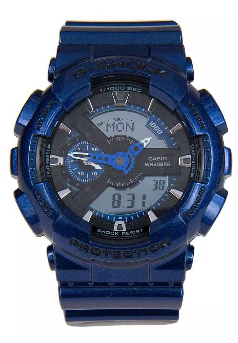Jual G-shock Casio G-SHOCK Jam Tangan Pria Blue Resin GA