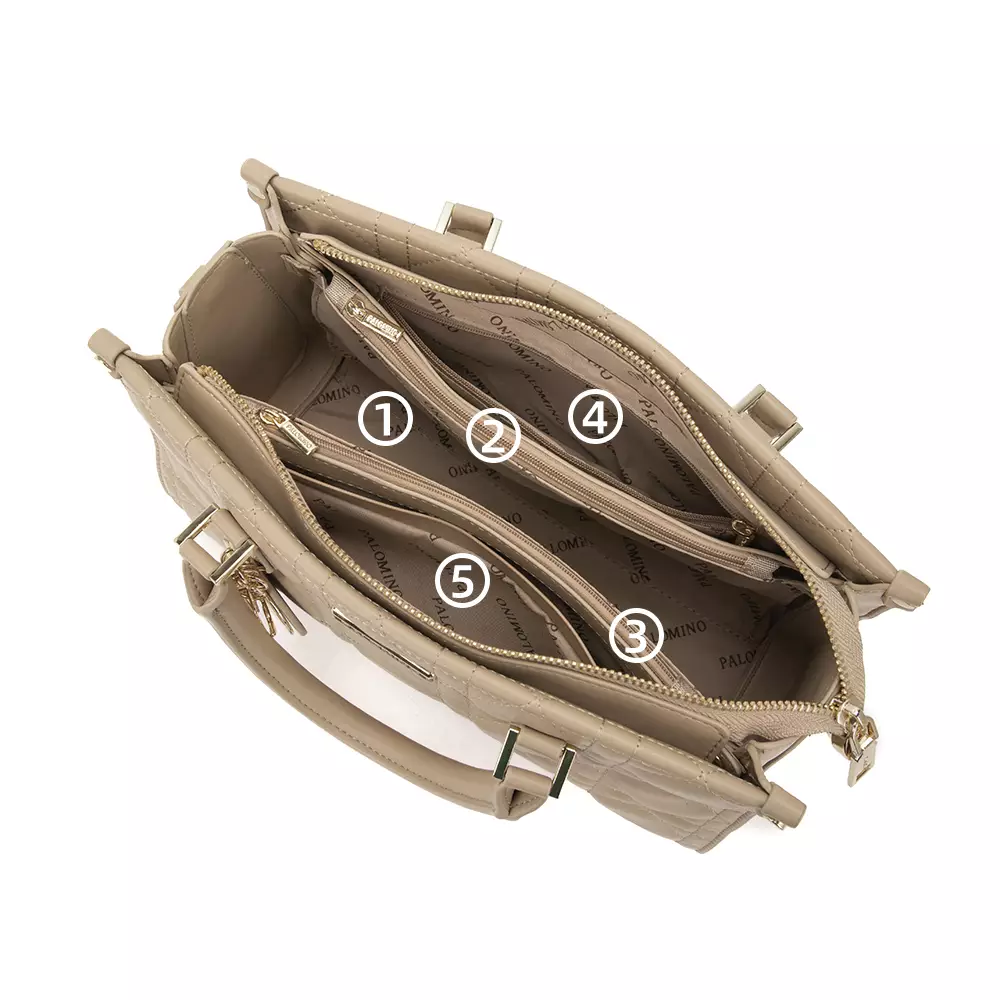 Palomino Marlon Handbag Warna Khaki