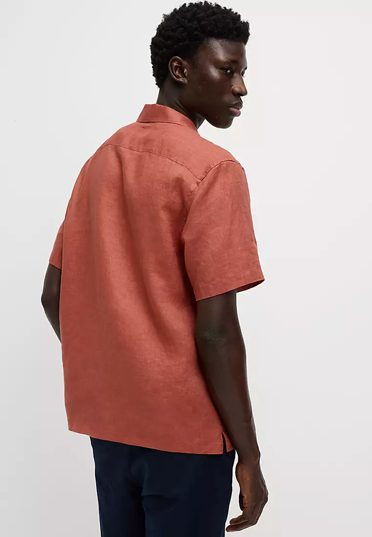 Pure Linen Short Sleeve Shirt