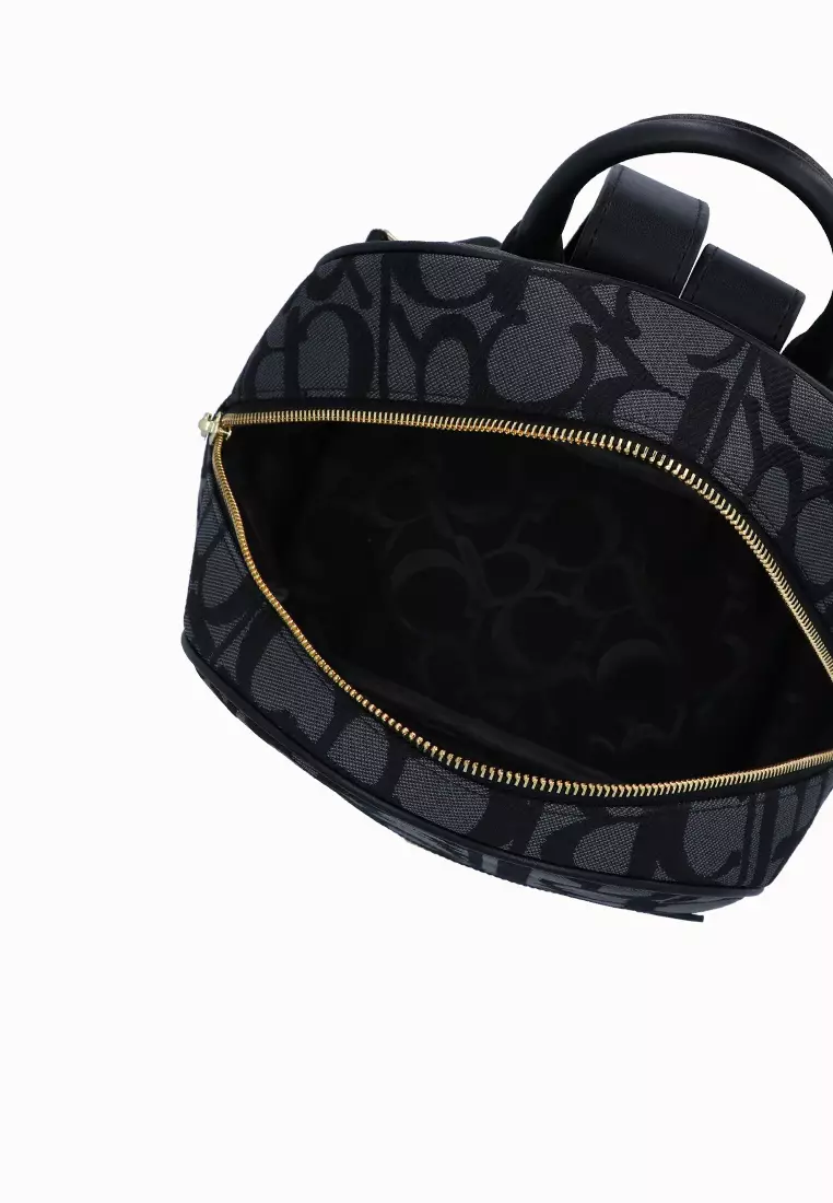Carlo GEO Jacquard Backpack - Black