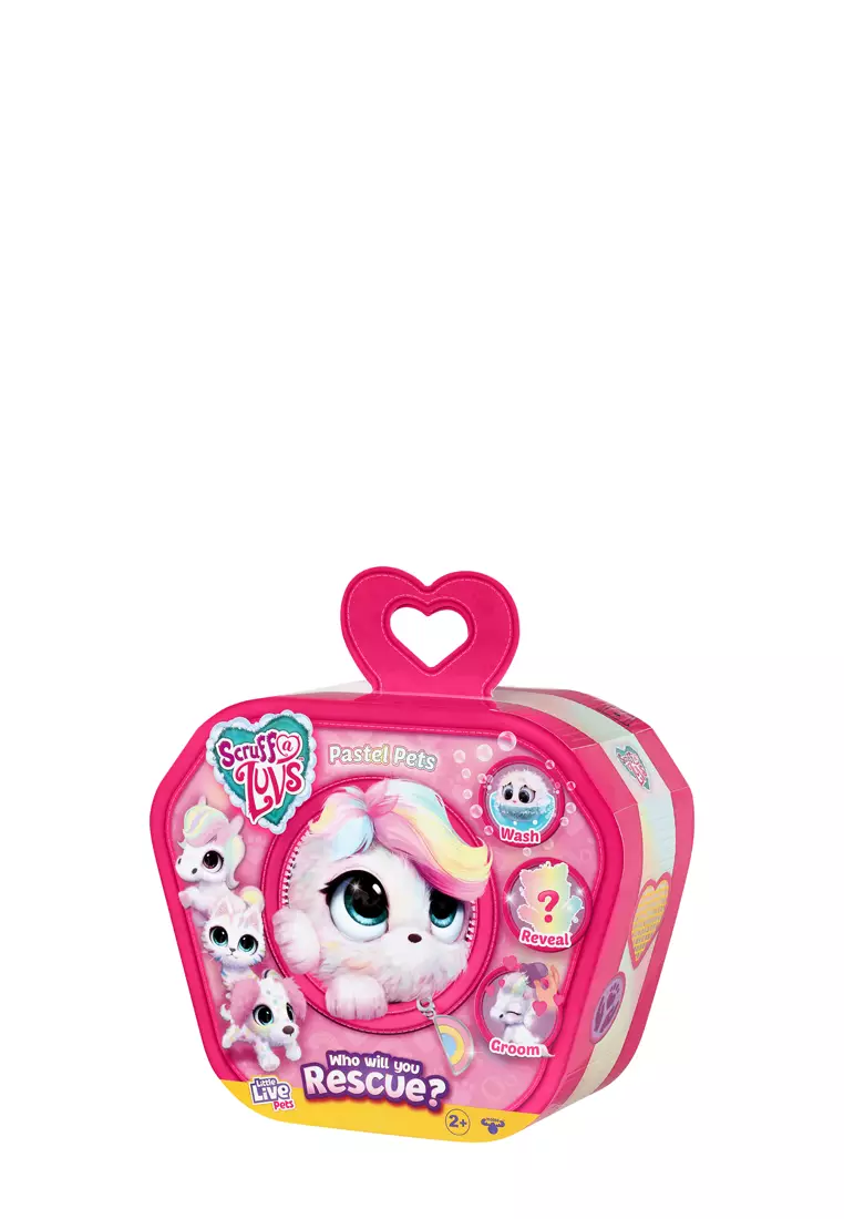 Scruff A Luvs Pastel Pets - Mainan Boneka Surprise