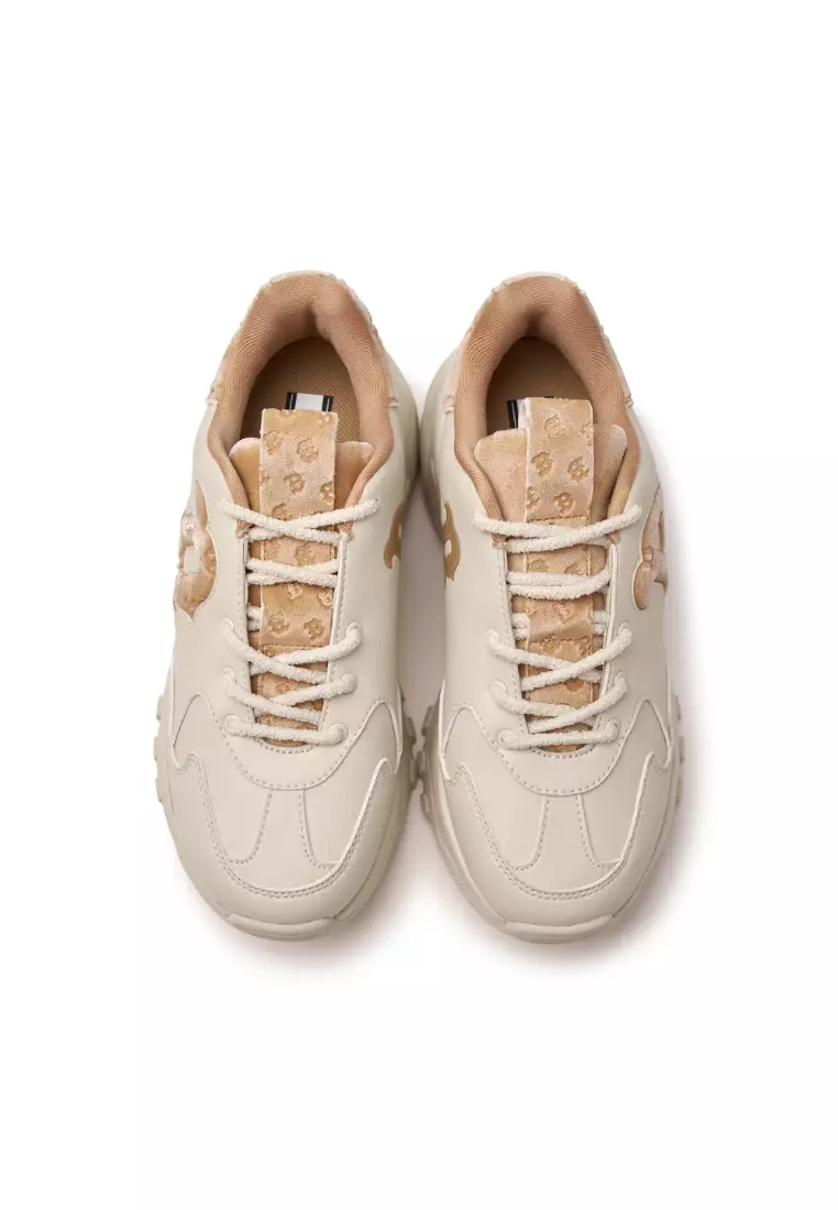 BIGBALL CHUNKY WINDOW VELVET MONOGRAM BOSTON RED SOX